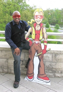 Kerry and Spectra the "stand-up"