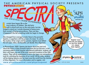 Spectra Postcard for APS